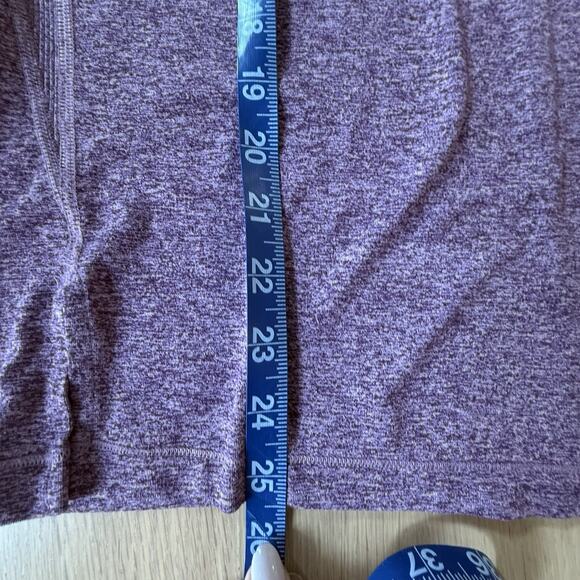 ATHLETA WomoUptempo II Hoodie Sweatshirt in Pinot Plum Heather Size Large 2419 - Picture 9 of 9